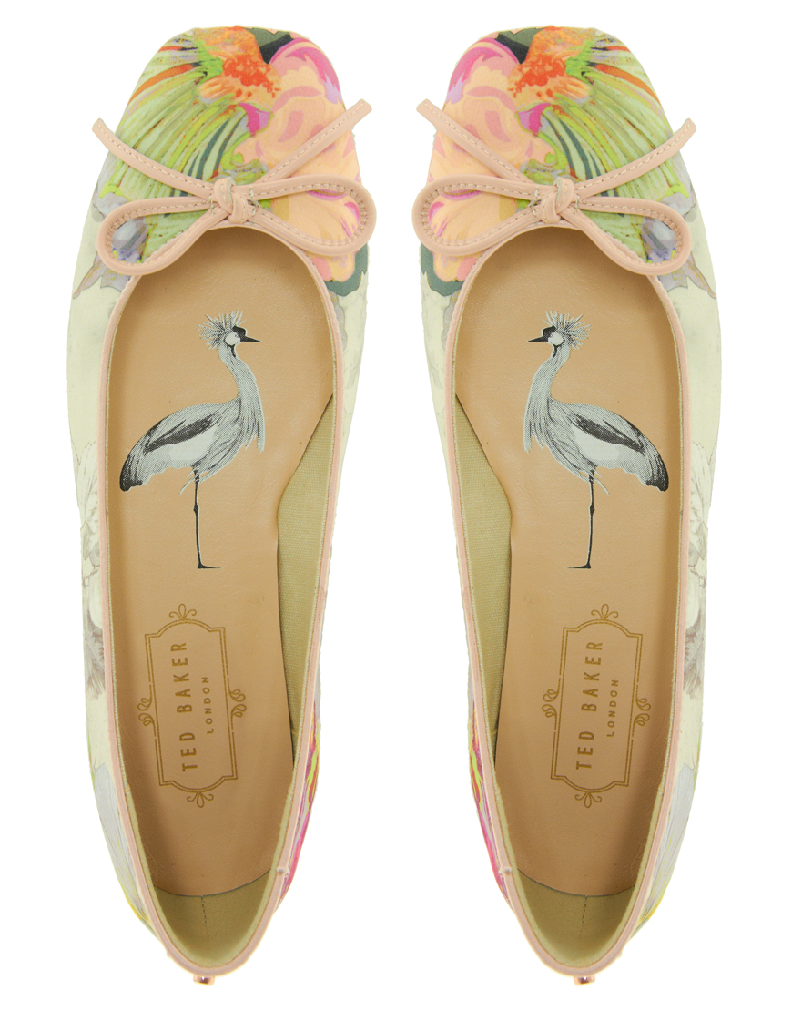 ted baker ballerina flats