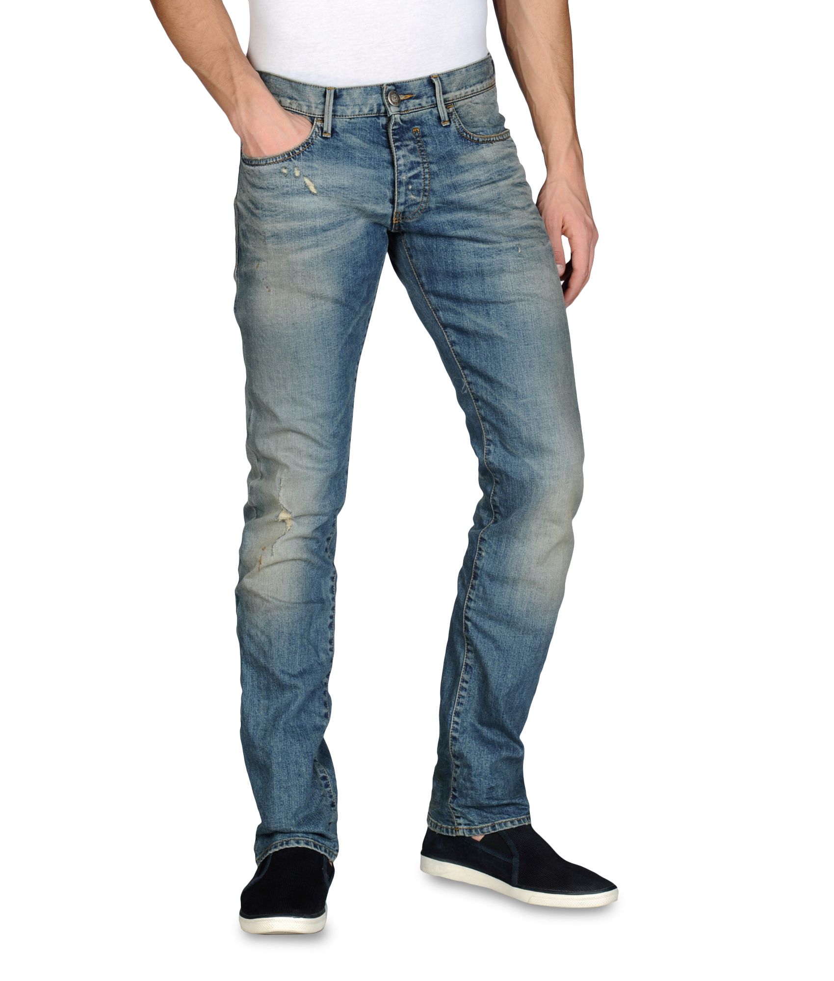 Armani Jeans Extra Slim Fit Jeans Medium Wash in Blue for Men | Lyst