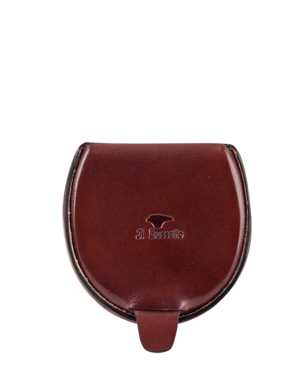 Il Bussetto Brown Leather Coin Case in Brown for Men | Lyst