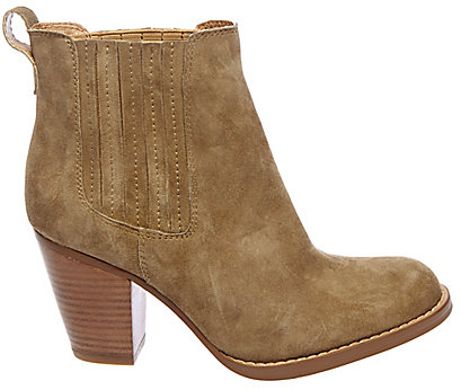 Steve Madden Legacy in Green (taupe suede) | Lyst
