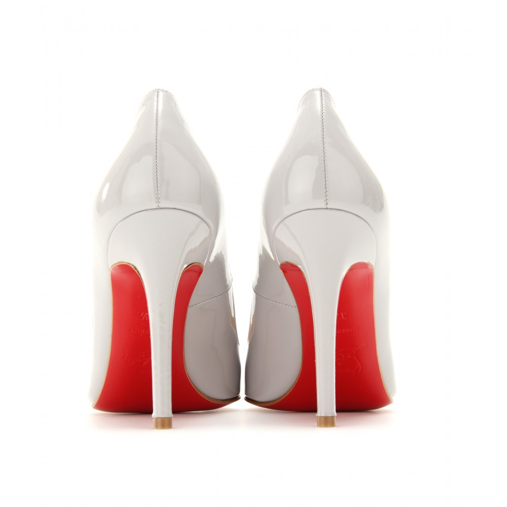 christian louboutin the pigalle 100 patent leather pumps ...