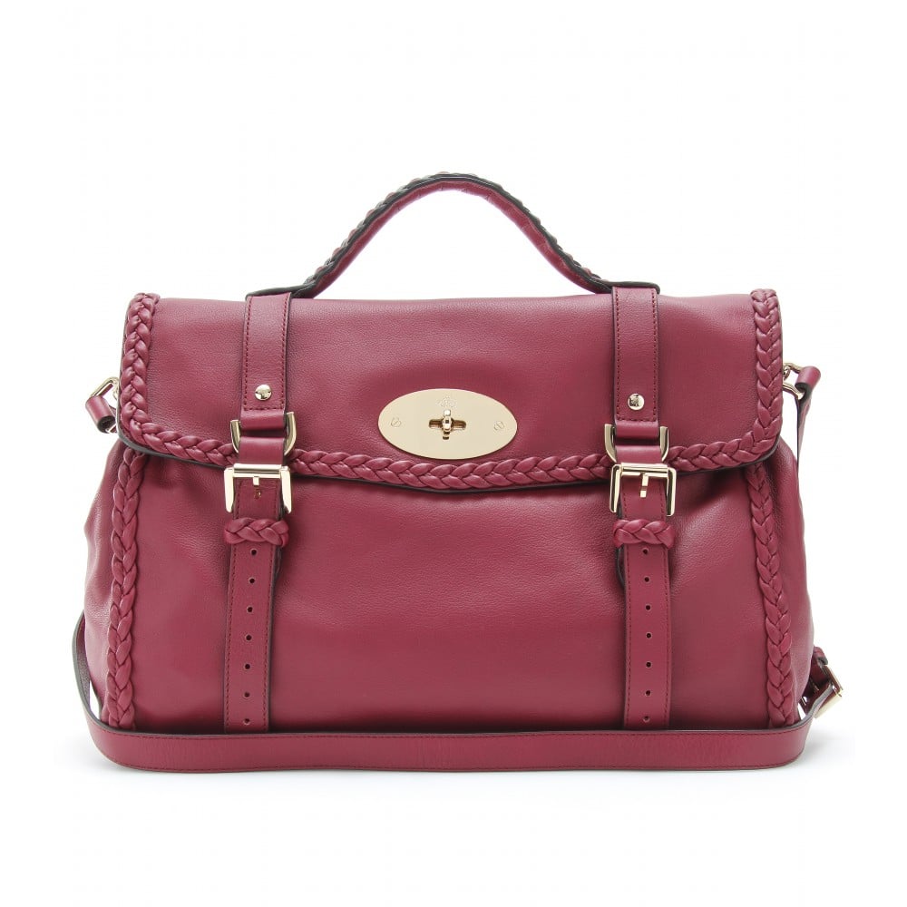 Lyst - Mulberry Alexa Oversized Woven Bag in Pink