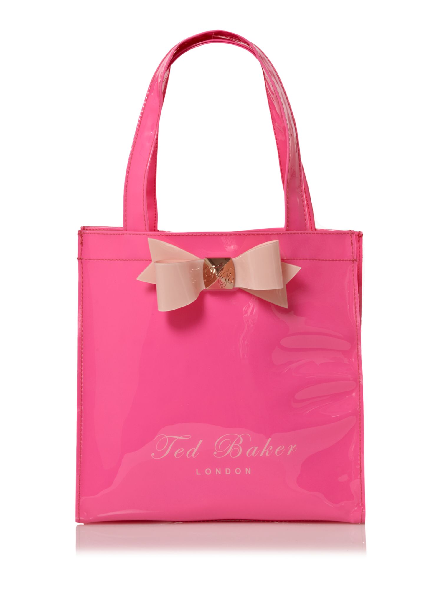 Ted Baker Bowcon Small Stud Tote Bag in Pink | Lyst