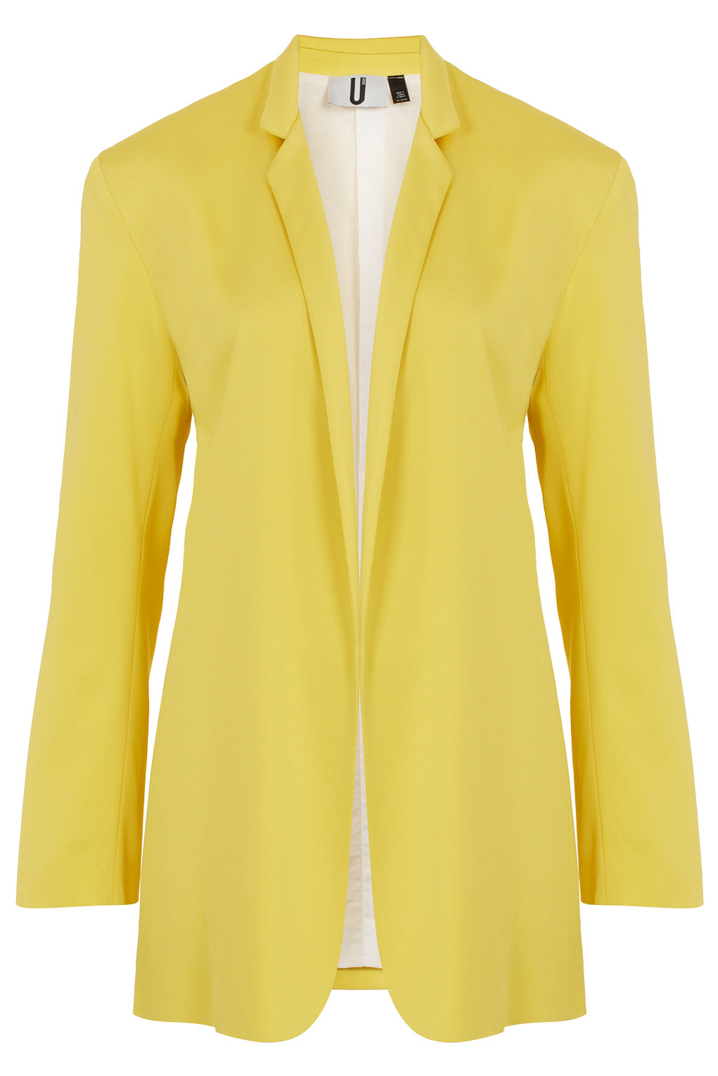 Lyst Yellow Blazer By Unique in Yellow