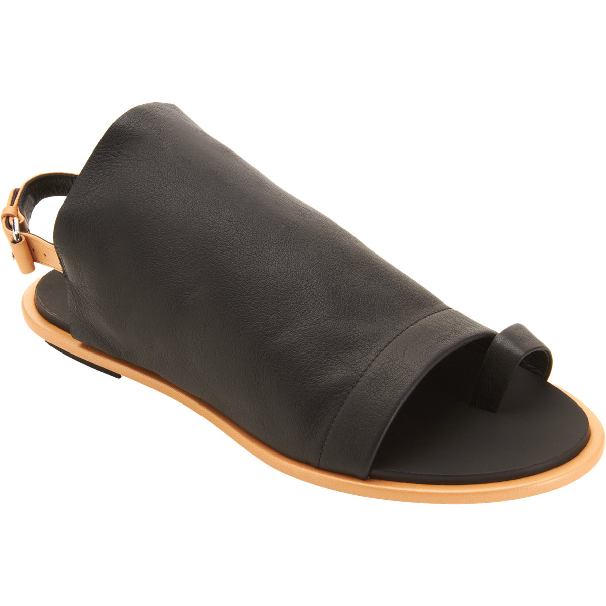 Balenciaga Black Toe Ring Glove Sandal Lyst