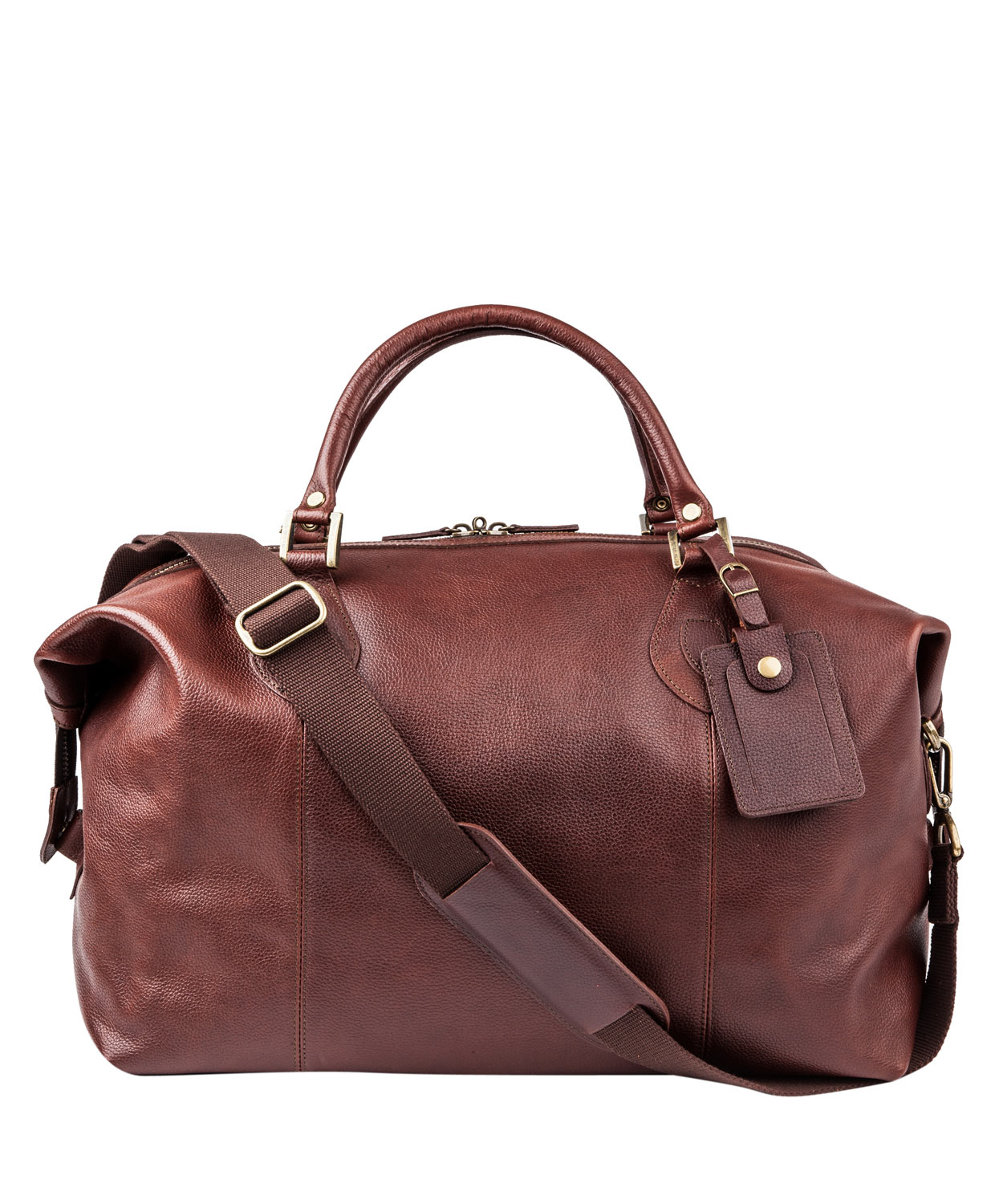 Lyst - Barbour Leather Explorer Travel Bag in Brown for Men