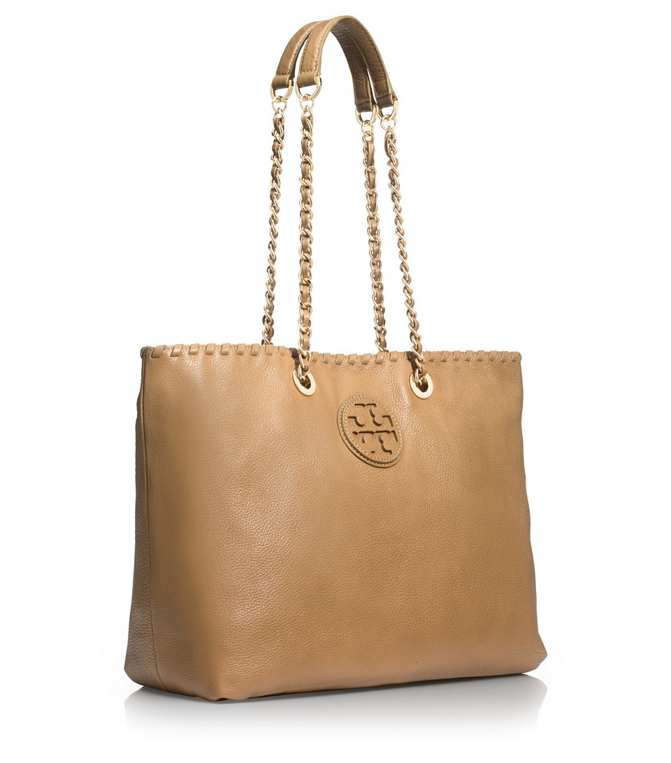 tory burch marion center zip tote