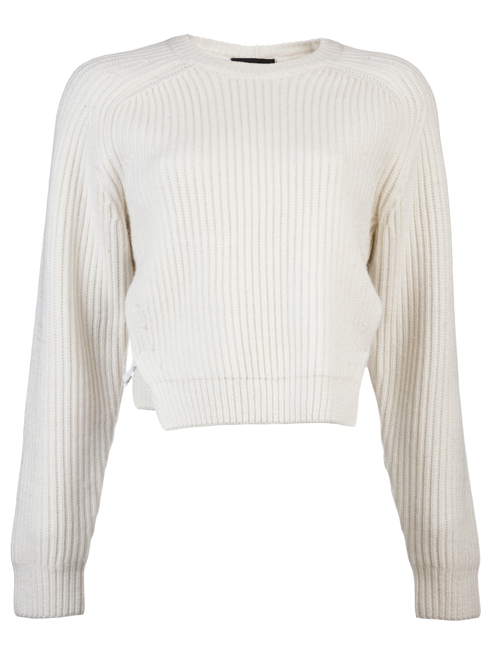 Alexander Wang Open Side Sweater in White | Lyst