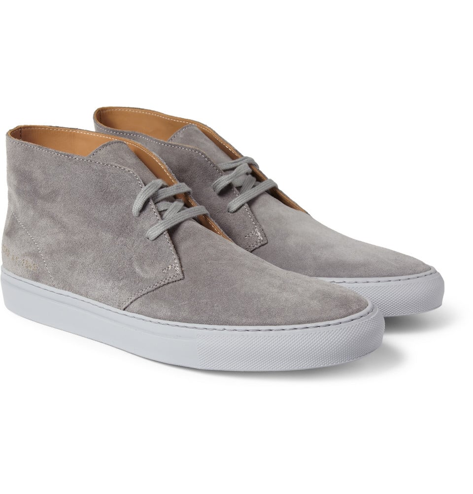 Common Projects Suede Chukka Boots In Gray For Men Lyst   Common Projects Gray Suede Chukka Boots Product 1 6374249 392912256 