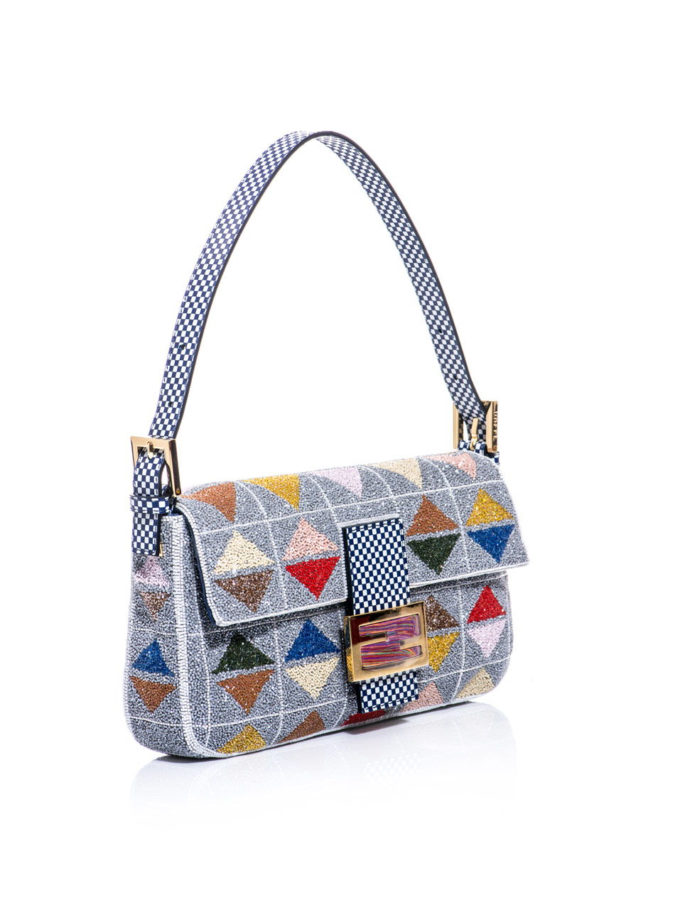 beaded baguette bag