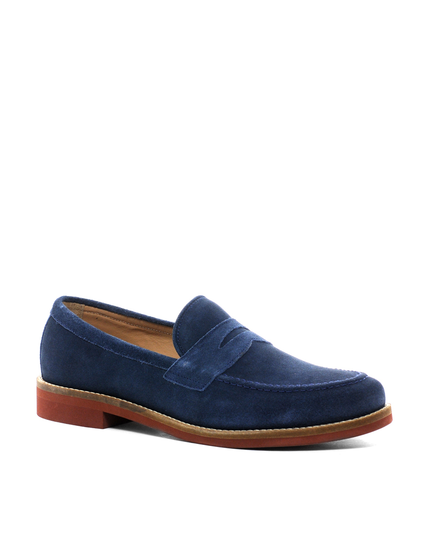 Ben sherman Jeex Loafers in Blue for Men | Lyst