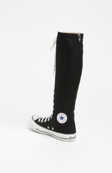 Converse Chuck Taylor® Xx Hi Knee High Sneaker in Black | Lyst