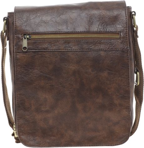 River Island Messenger Bag in Brown for Men (tan) | Lyst