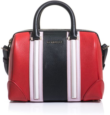 Givenchy Lucrezia Mini Leather Bag in Red - Lyst