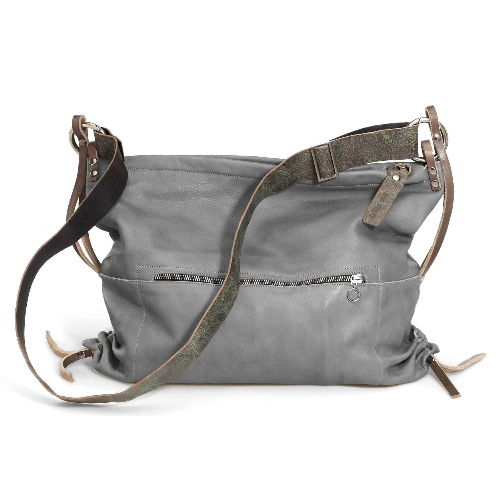 Ina Kent Tenor4 Mousegrey Leather Bag in Gray | Lyst