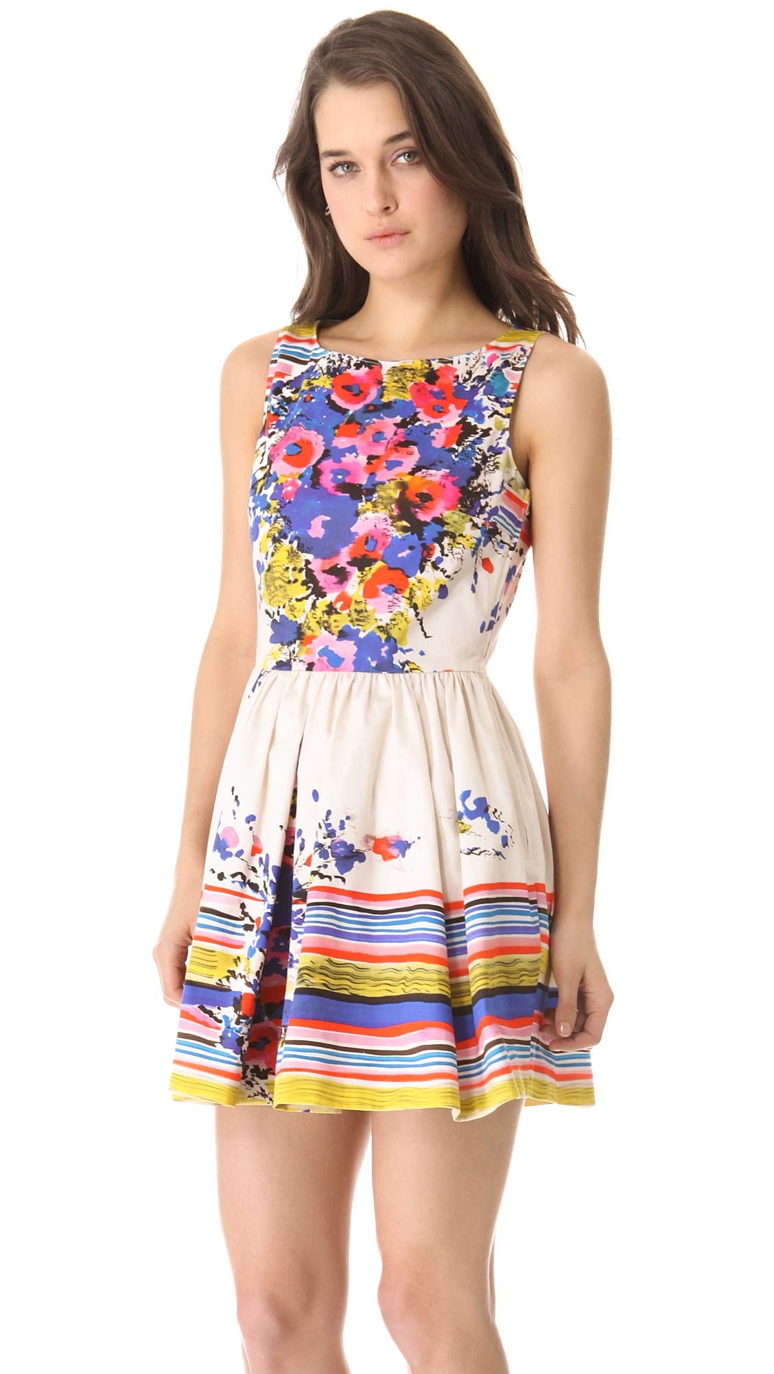 Lyst - Red Valentino Flower Bouquet Dress