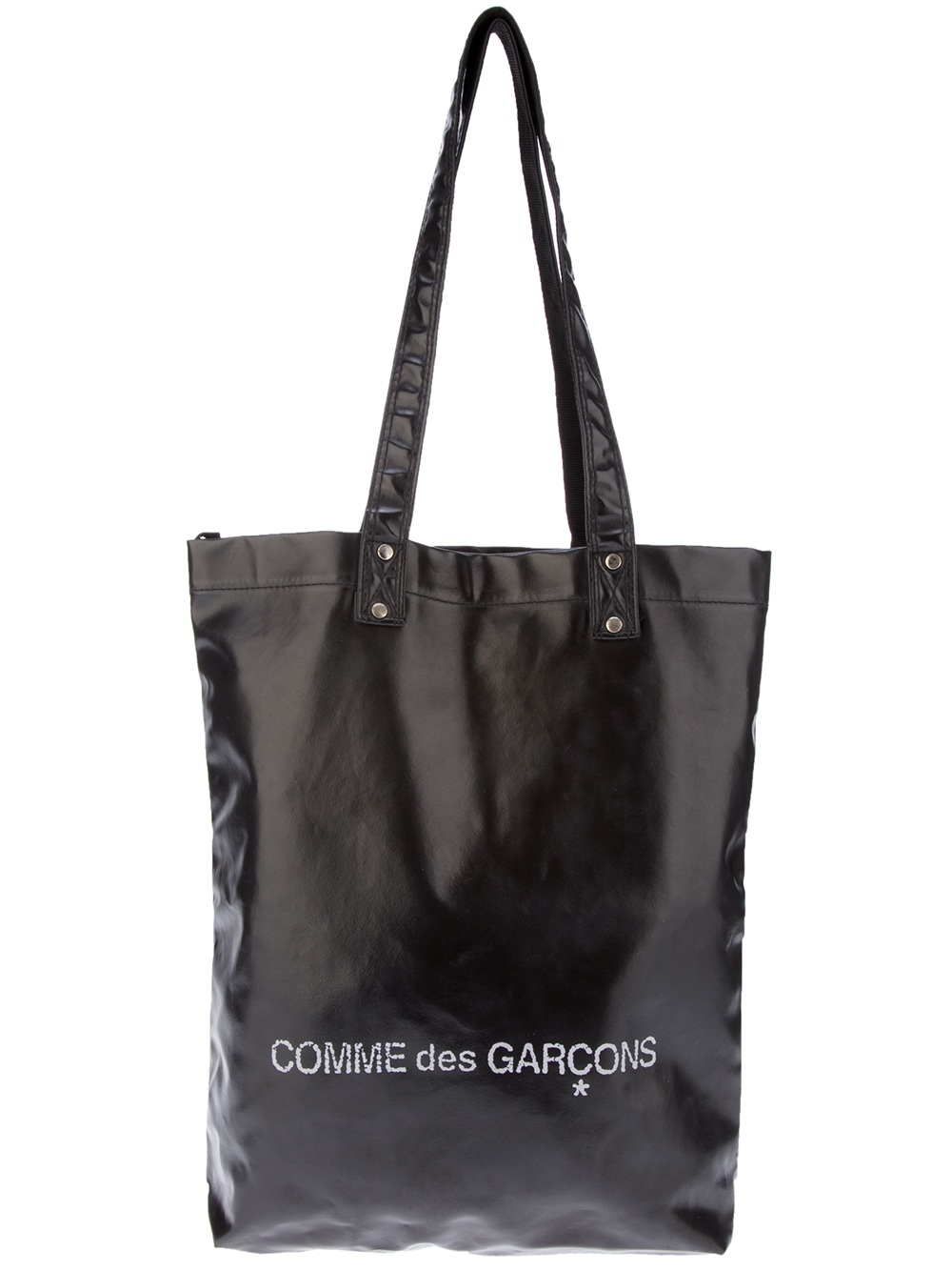Comme Des Garçons Logo Tote Bag in Black for Men | Lyst
