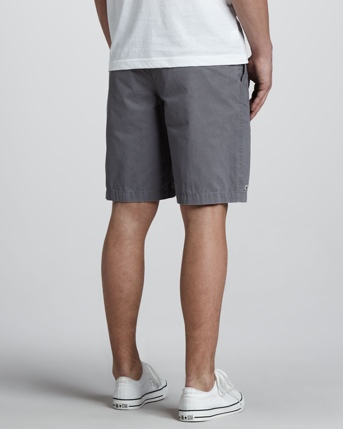 Lyst - Lacoste Classic Bermuda Shorts in Gray for Men
