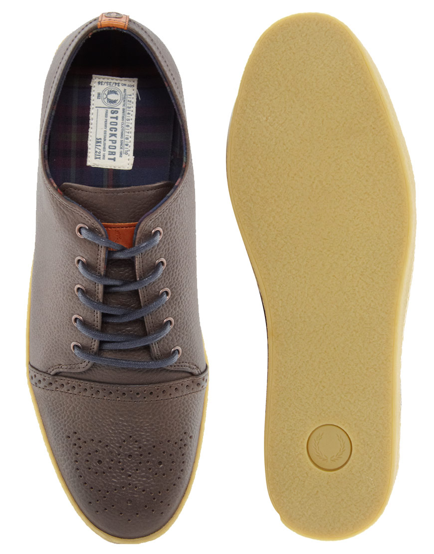 fred perry gum sole