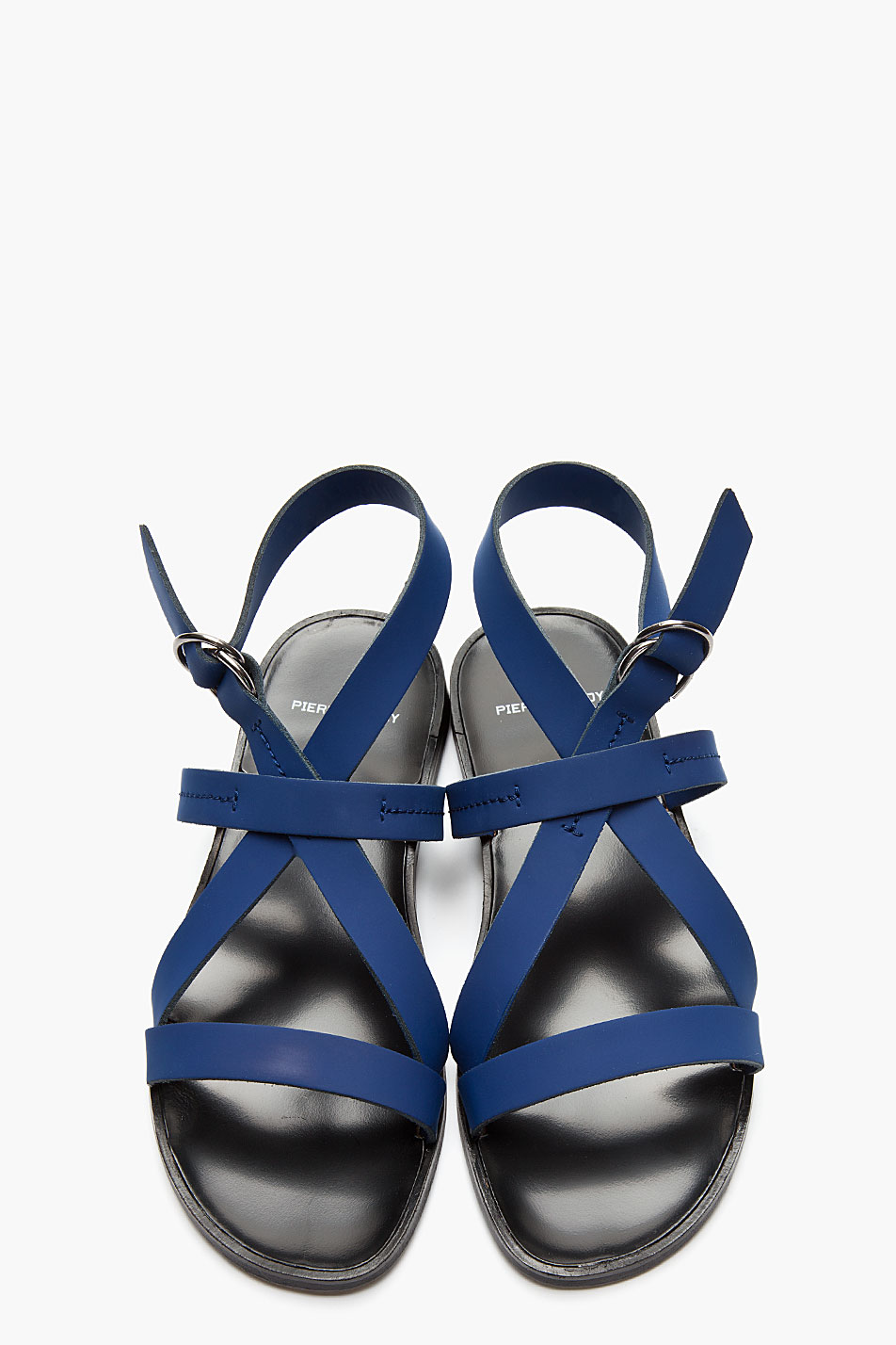 dark blue gladiator sandals