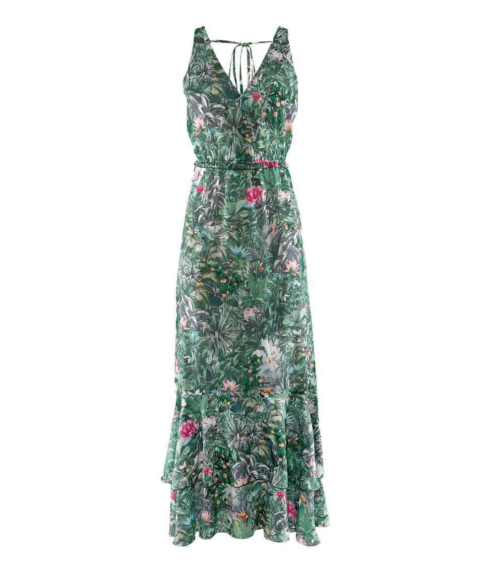Lyst H&M Dress in Green