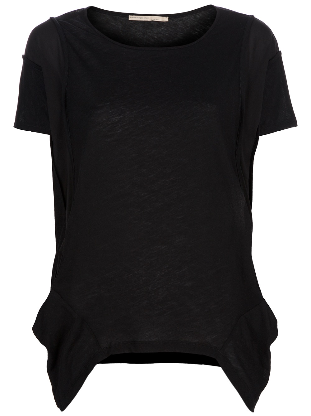 Marithé X François Girbaud Proliner Touchsoft T-Shirt in Black | Lyst