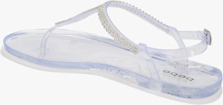 Bebe Marina Jelly Sandal in Transparent (clear) | Lyst