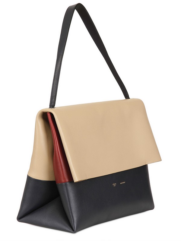 celine shoulder bag - celine ecru leather handbag hobo