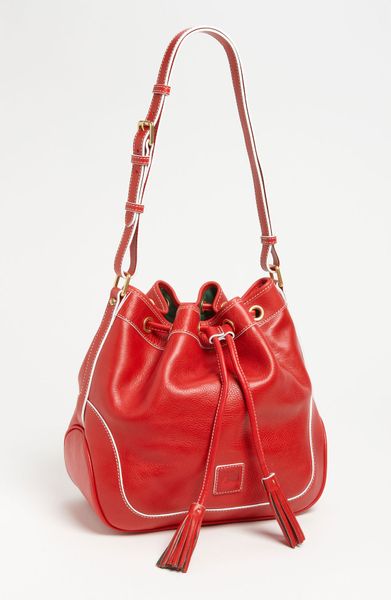 Dooney & Bourke Florentine Drawstring Shoulder Bag in Red (start of ...