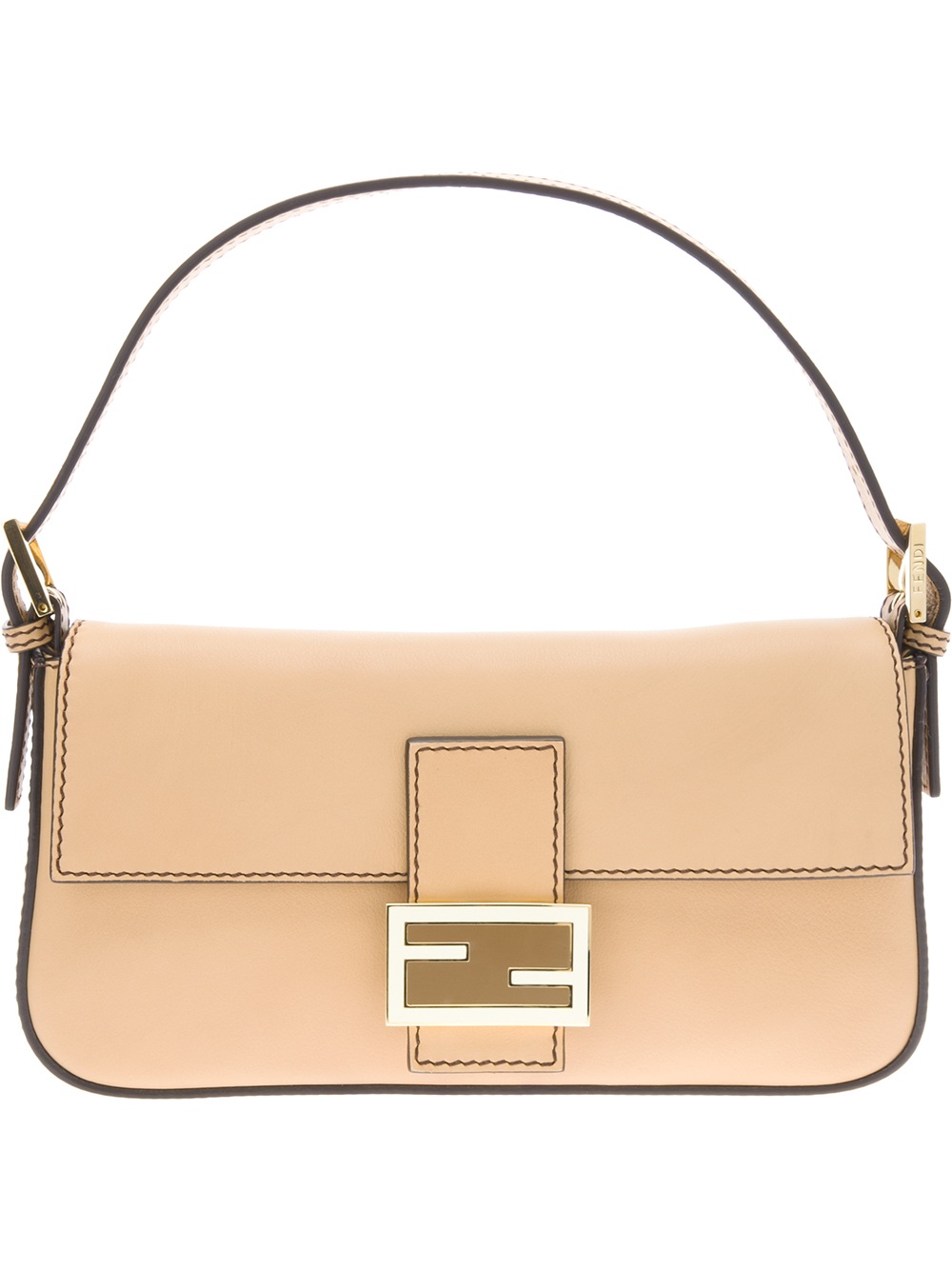 Fendi Baguette Shoulder Bag in Beige (nude) | Lyst