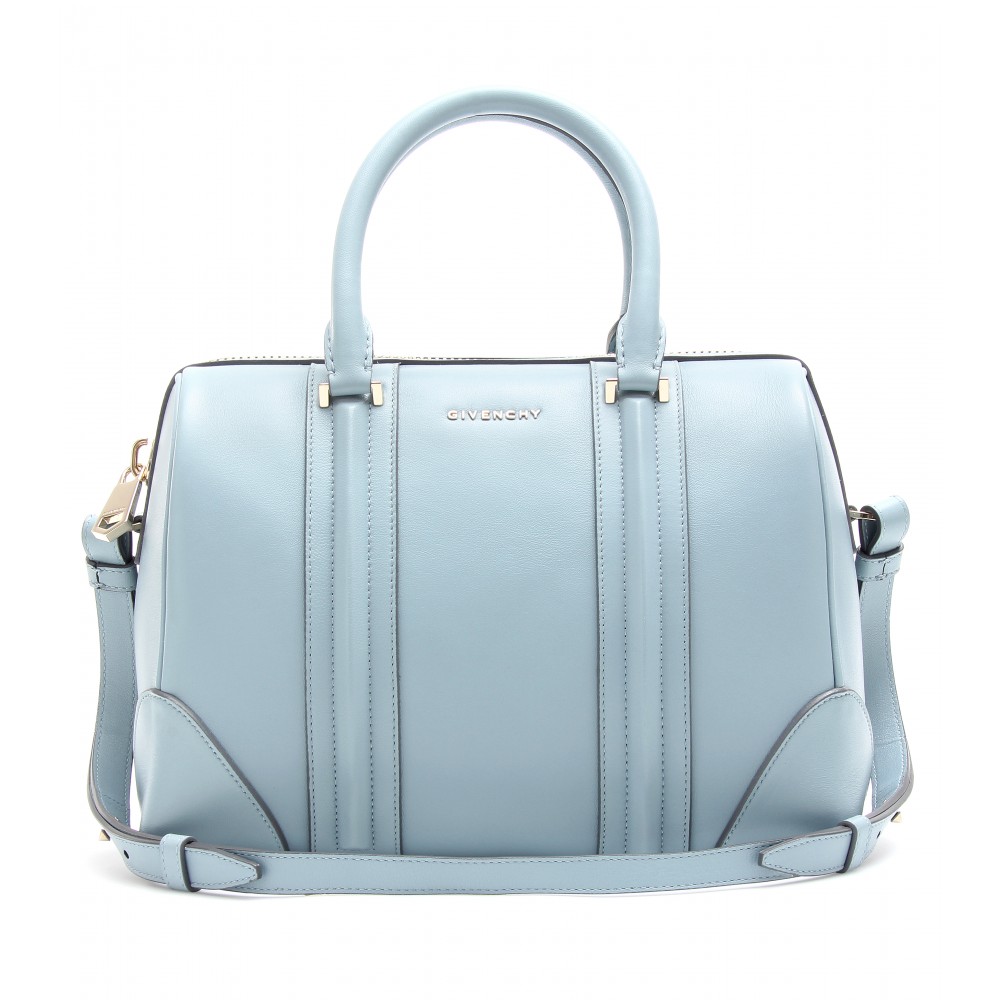 Givenchy Lucrezia Leather Bag in Pale Blue (Blue) - Lyst