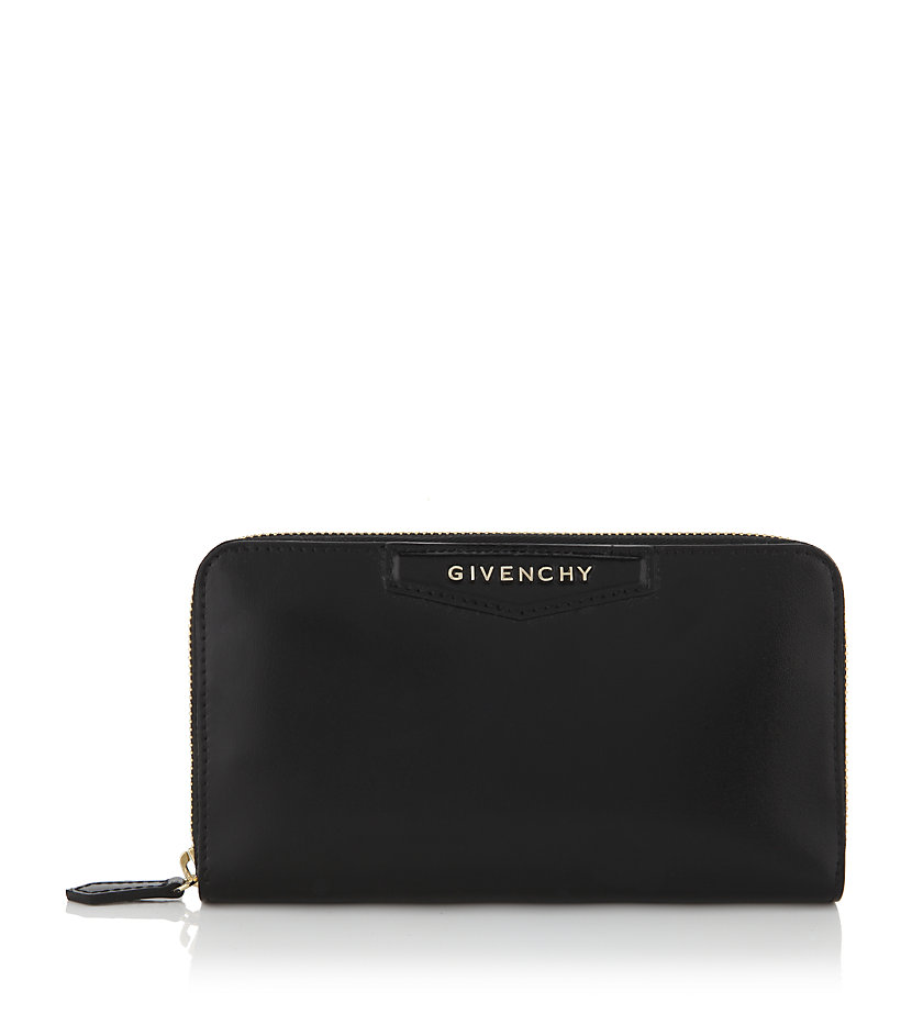 Givenchy Antigona Continental Wallet in Black | Lyst