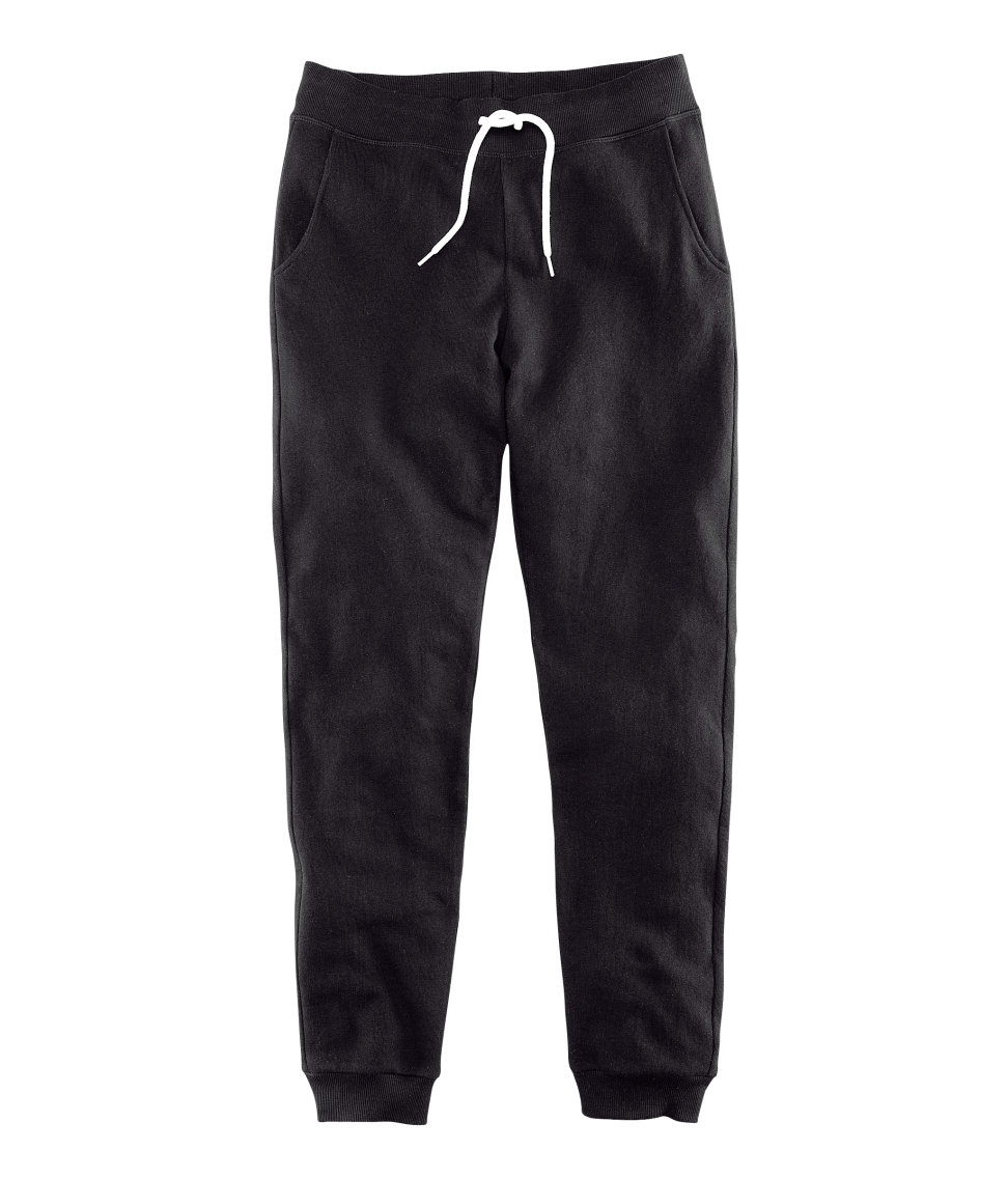 Lyst - H&M Sweatpants in Black