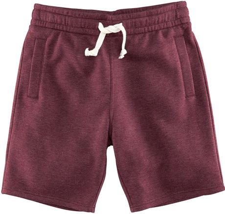 H&m Sweatshirt Shorts in Red for Men (burgundy) | Lyst