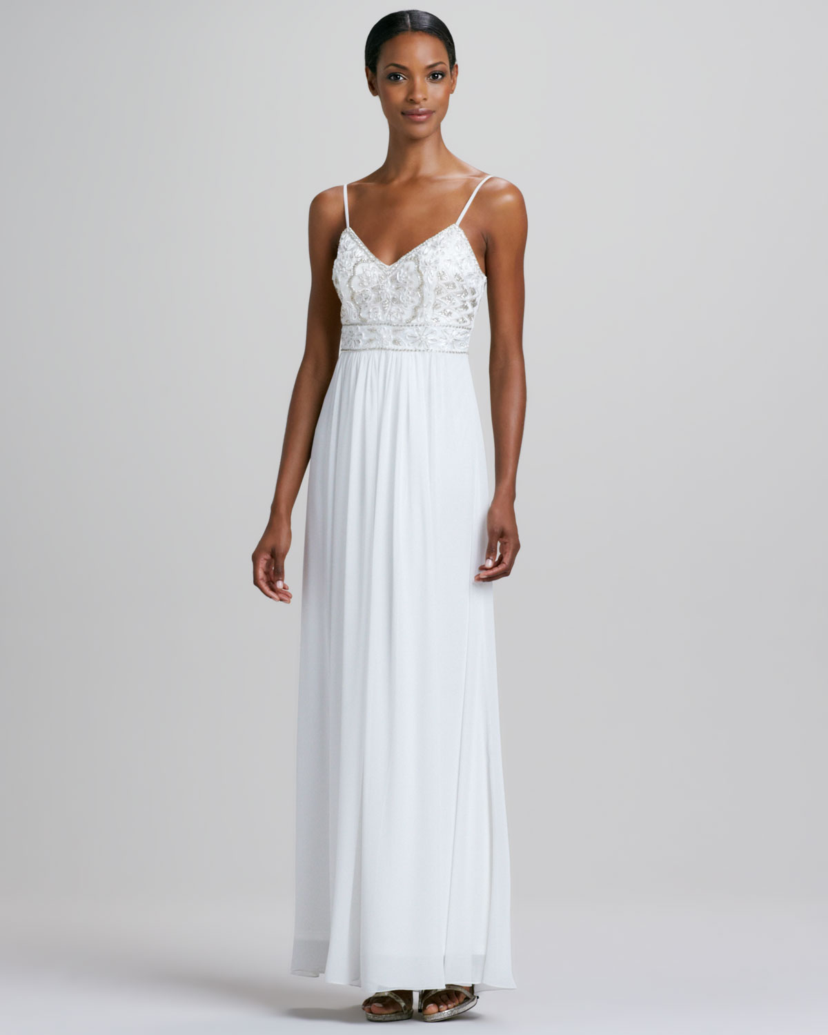 sue wong white spaghettistrap gown product 1 6925674 981643543