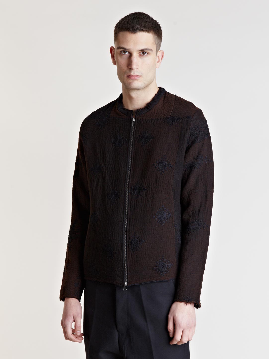 By walid Vintage Kashmiri Embroidered Jacket in Black for Men | Lyst