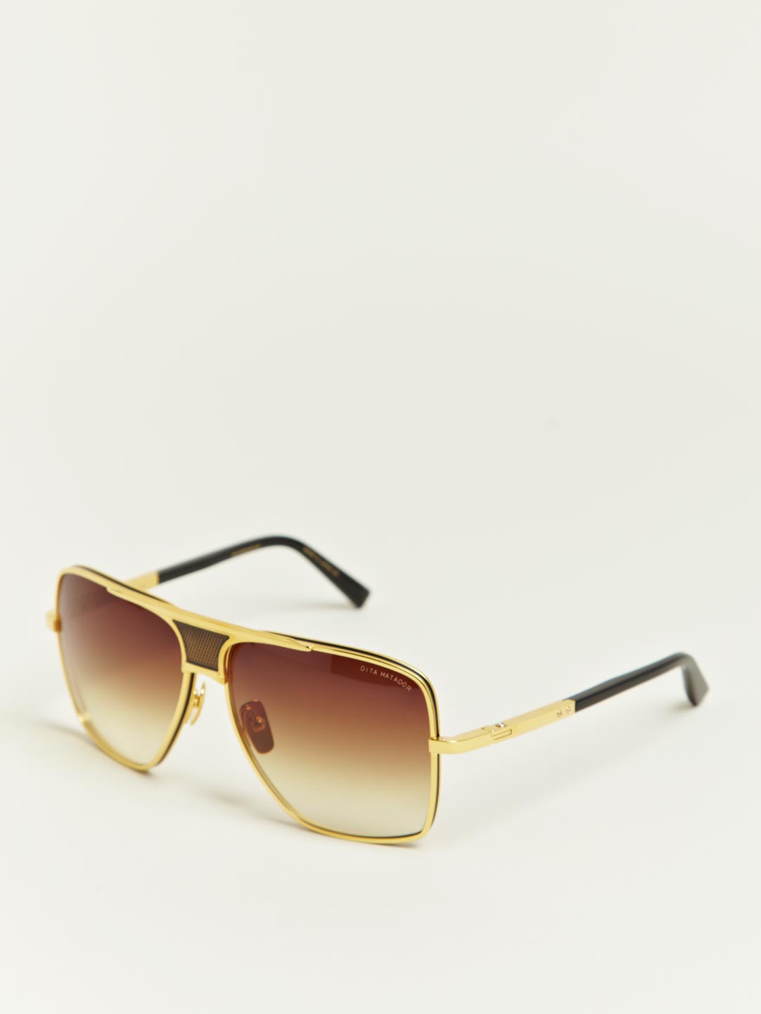 Dita Eighteen Carat Gold Matador Sunglasses in Metallic for Men | Lyst