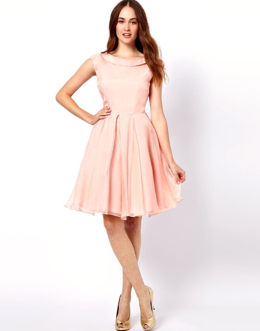 Lyst - Ted Baker Prom Dress in Pink