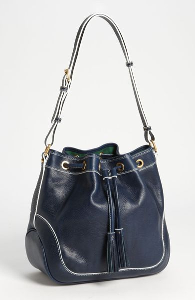 Dooney & Bourke Florentine Drawstring Shoulder Bag in Blue (navy) | Lyst