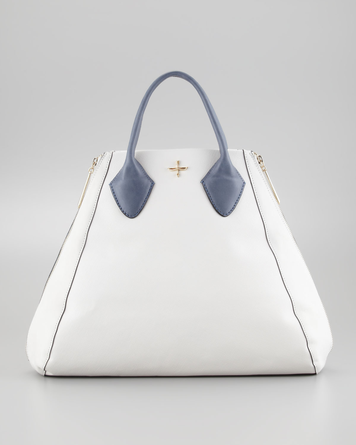 Lyst Pour La Victoire Yves Medium Tote Bag In White Gallery