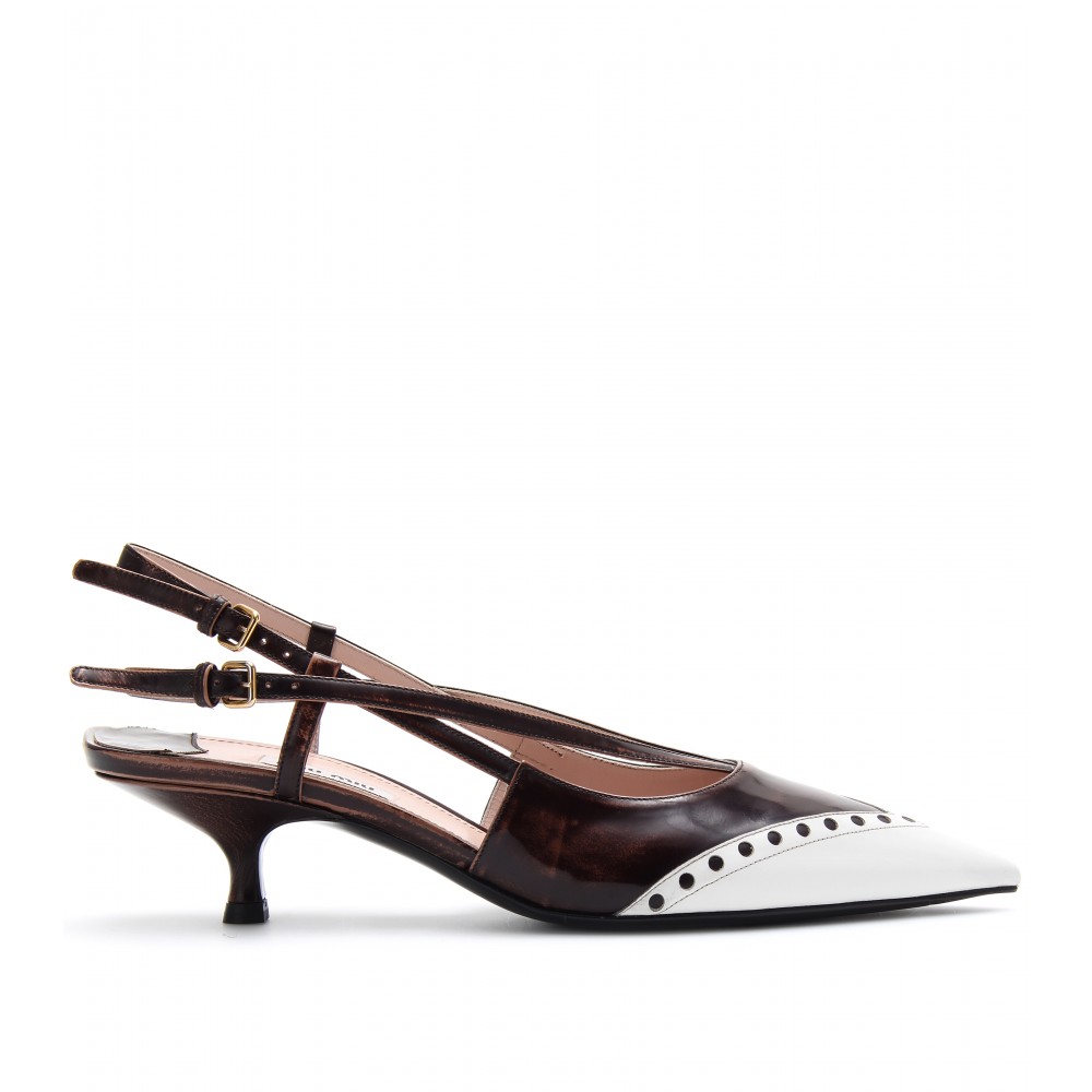 miu miu sling back