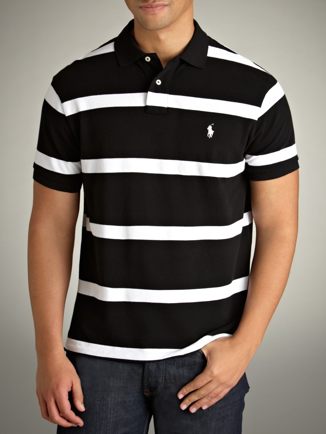 polo custom fit shirt