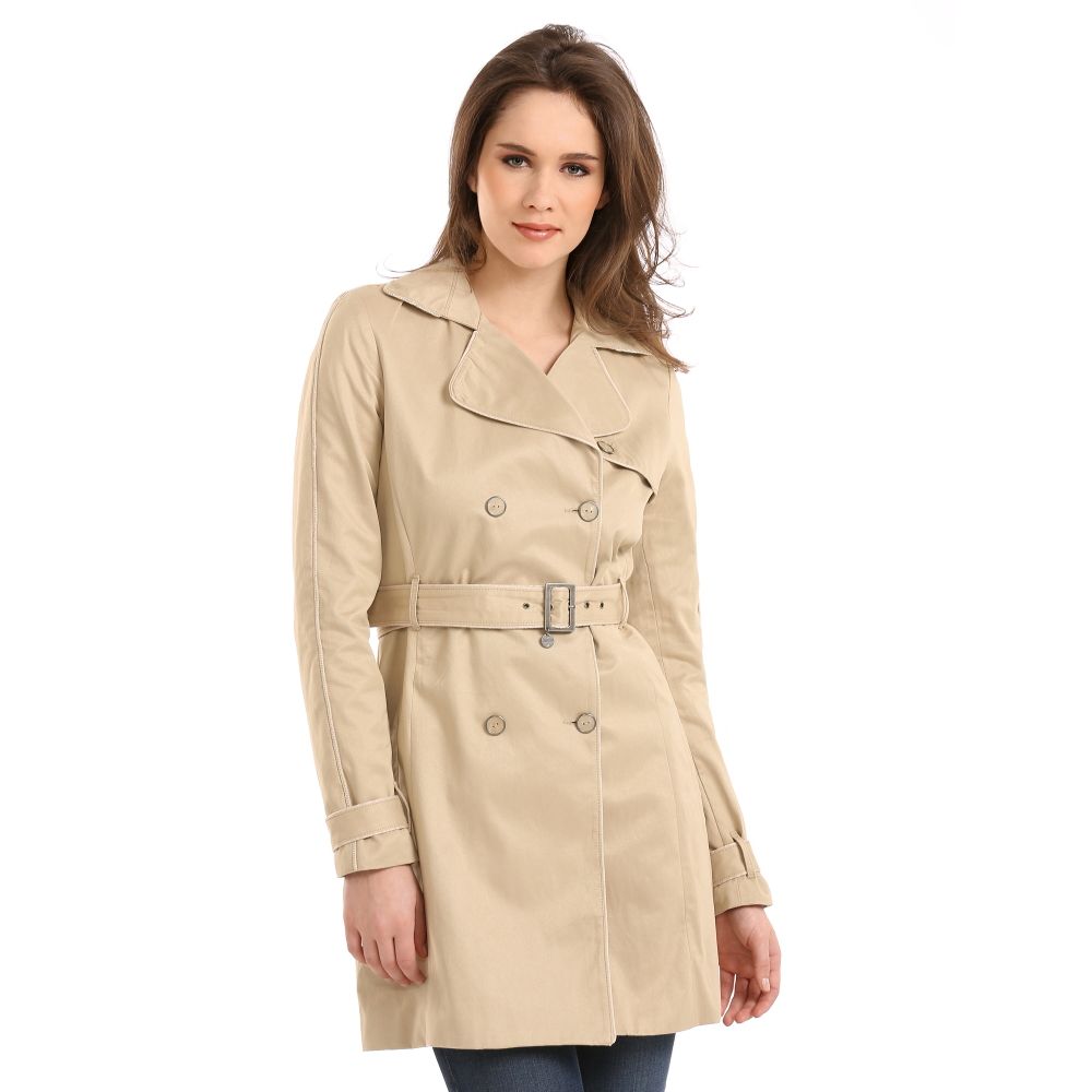 Guess Katrina Trench in Beige