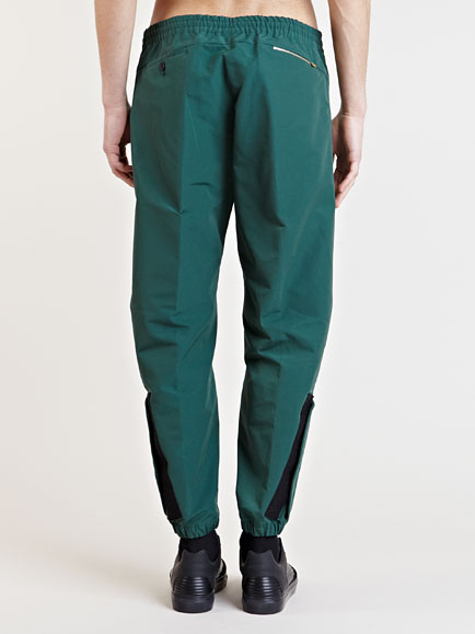 Lyst - Tim Coppens Mens Velcro Cuff Jogger Pants in Green for Men