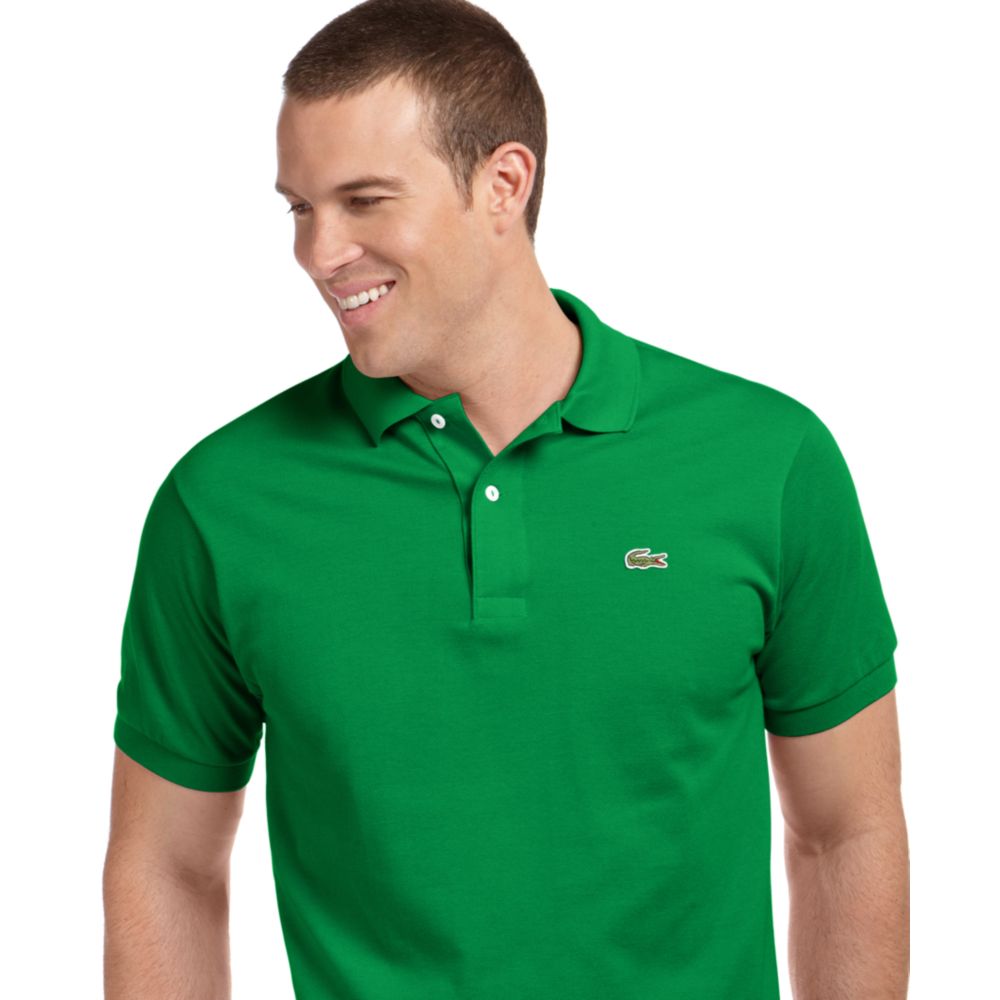 polo lacoste green