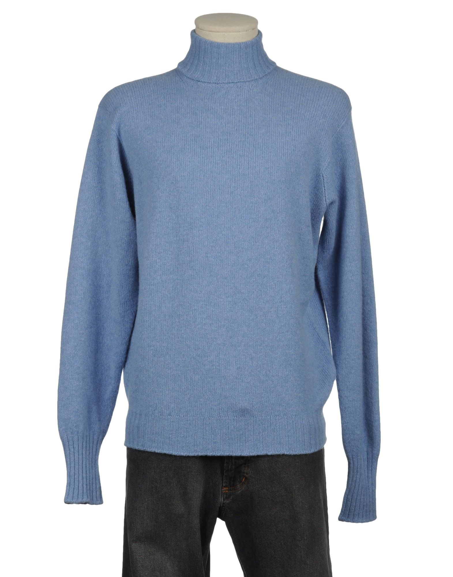 Drumohr High Neck Sweater in Blue for Men (azure) | Lyst