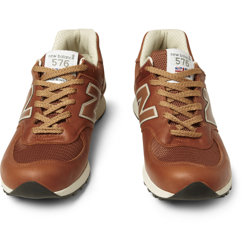 new balance leather shoes for men