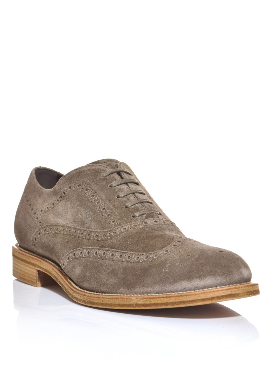 black suede brogues mens