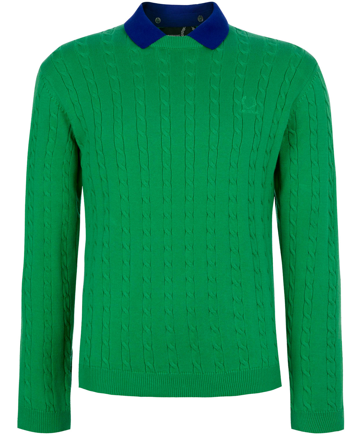 Lyst - Stussy Green Detachable Blue Collar Jumper in Green for Men