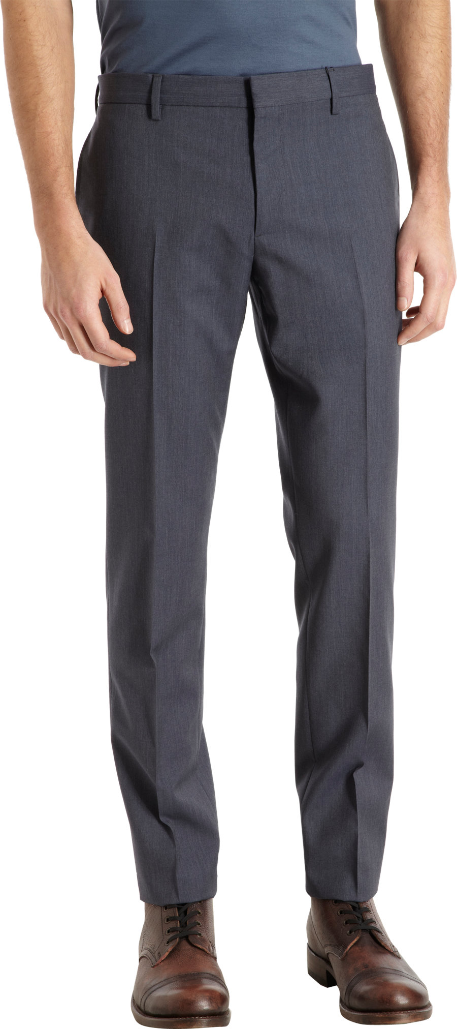 Burberry Salton Dress Pants in Blue for Men | Lyst